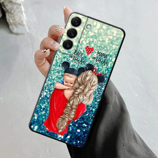 Чехол для Samsung Galaxy S23 S22 S21 S20 Fe Ultra S10 S9 S8 Plus Note 20ultra 10plus, чехол для женщины, ребенка, мамы и девочки