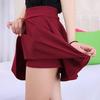 Spring/Summer Women's High Waist Midi Skirt with Pockets - A-line, Anti-Exposure, Full Circle Umbrella Design, Plus Size Slimming Skirt