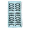Hanmdade Ultra-wispies Fluffy False Eyelashes Natural Long 3D Faux Mink Hair Lash Extension Tools