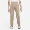 Nike Детские повседневные брюки прямого покроя с однотонными детскими штанами на шнурке, коричневые DA0864-247