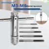 Adjustable Reversible Ratchet Tap Wrench for M3-M8 - Manual Tapping Tool