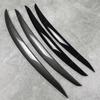 For BMW E92 E93 2Pcs ABS Gloss Headlight Evil Eyebrows Eyelids 3 Series 325i 330i 330d 335i 335d Pre-LCI 3D Stickers Tuning