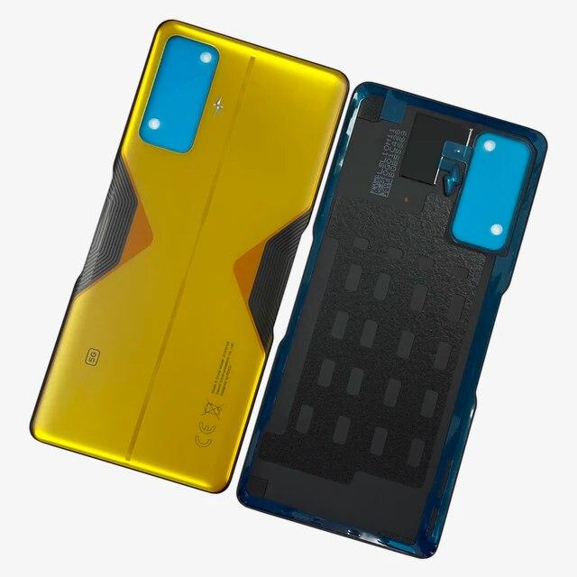Для Xiaomi Poco F4 GT Стеклянная крышка батарейного отсека задняя дверь Корпус Mi F4GT 21121210G Замена задней крышки батарейного отсека