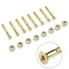 Replacement Screws and Nuts Set of 16 for Skateboard Longboard Accessories