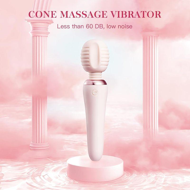 Pink Powerful Silent Vibrator Magic Wand Sex Toys For Women Female AV Anal Vibrator Clitoris Stimulator Dildo G-Spot Adult Toys