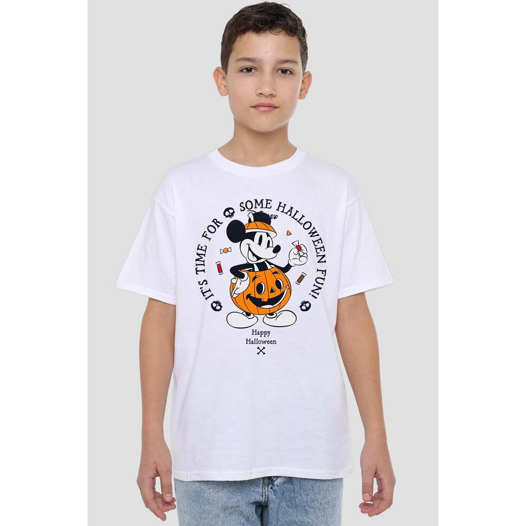 Disney Childrens/Kids Pumpking Costume Mickey Mouse T-Shirt