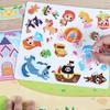 Многоразовые детские наклейки для Busy Book Творческая DIY игрушка Прочные и портативные для обучения и образования Тематические подарки на день рождения