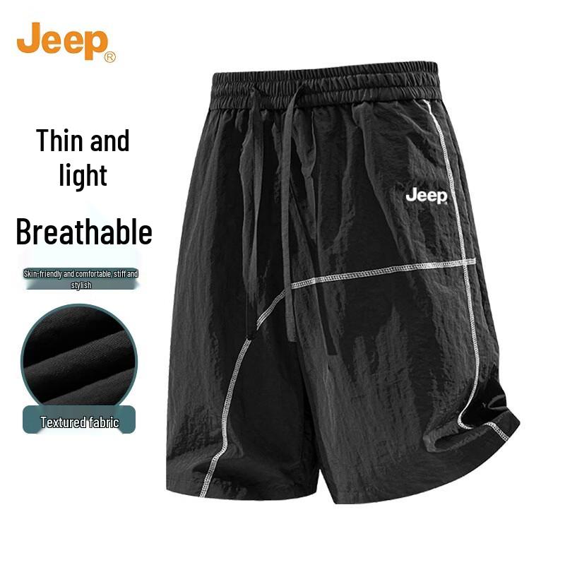 Jeep Мужские легкие дышащие повседневные шорты
