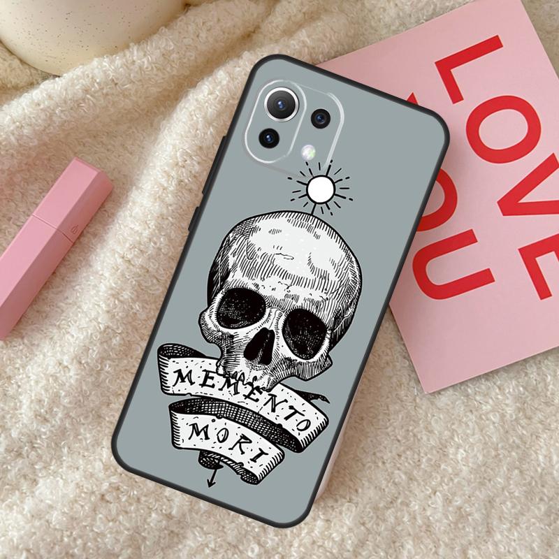 Чехол Memento Mori для Xiaomi 15 14 Ultra 13T 14T 15T Pro 17 Pro Max POCO F8 F7 F5 F6 X3 X5 X6 X7 Pro