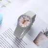 Cartoon Pink Pig Head Piglet Watch Movie Student Waterproof Silicone Quartz Watch
