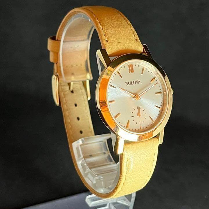 Б/у [BULOVA] Булова/Женские Часы/Стильные/Цвет Розового Золота