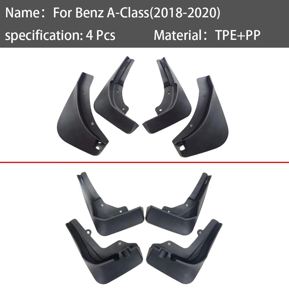 Брызговики для Benz A-класса, крылья Benz A220 A200 A180 A260, брызговики для крыльев, брызговики, автомобильные аксессуары