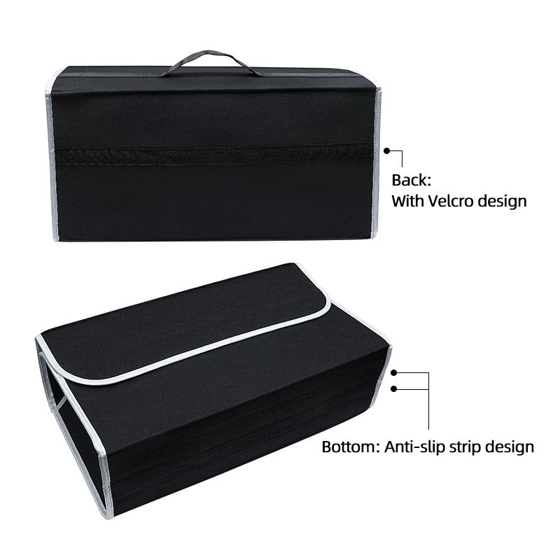 Car Trunk Organizer Storage Bag Foldable Tidying Case For Mercedes Benz AMG GLE GLC CLA GLK GLS W206 W204 W205 W211Wheel Hubcap QQ69
