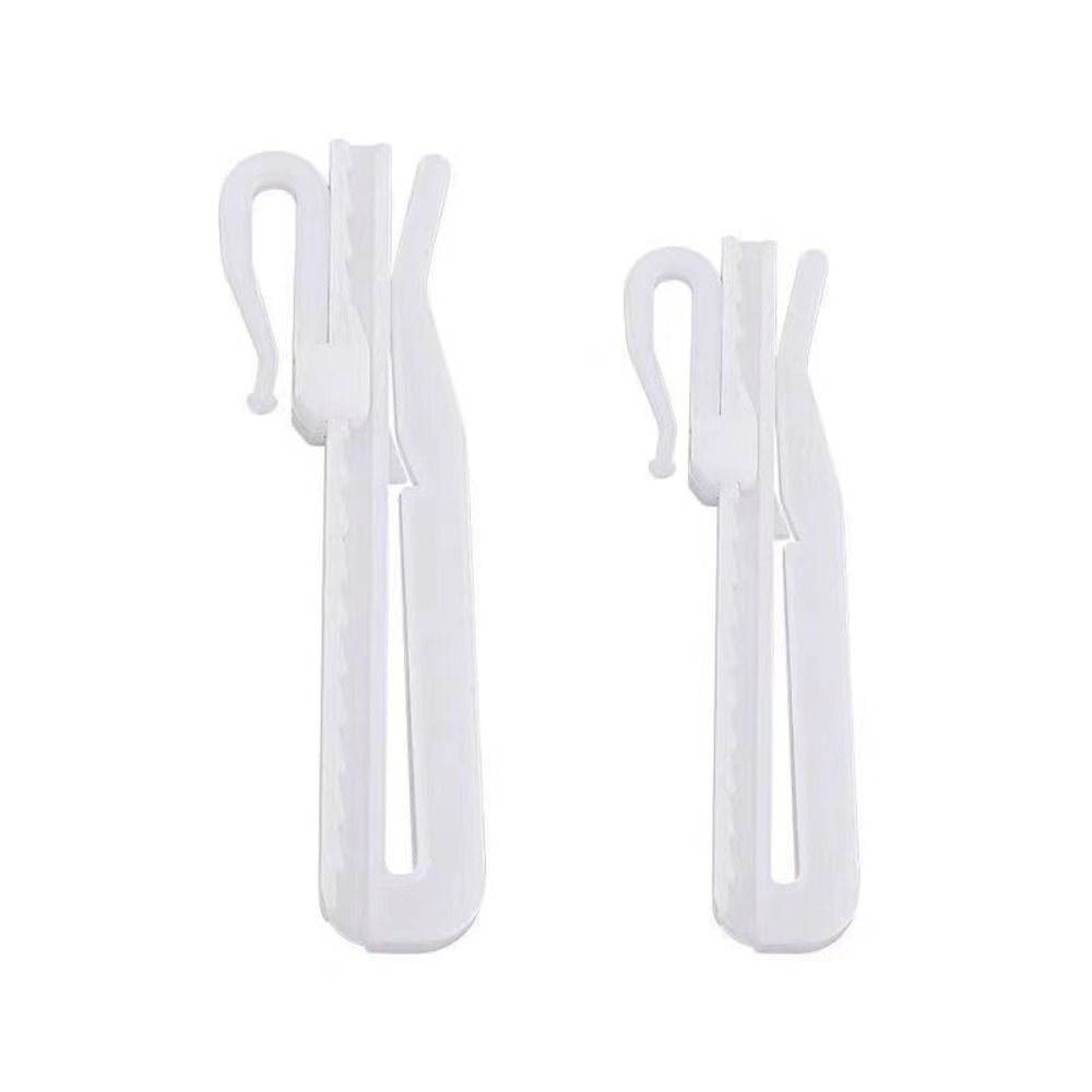 Plastic Plastic Curtain Hooks 85mm Pinch Pleated Curtain Drapery Pin Hook  For Window Curtain