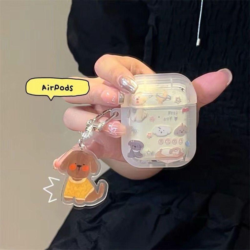 Полноэкранная собака подходит для защитного чехла Airpodspro1/1 AirPods 1-го поколения 1-го поколения Чехол для Bluetooth-гарнитуры Apple