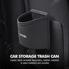 Leather Car Trash Bin Hanging Garbage Dust Case Storage Box For Citroen Grand Berlingo Jumper Celysee Xsara Picasso Aircross