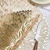Heat Insulation Placemat Non-Slip Coaster Table Mat PVC Cup Pads for Dining Table High Temperature Resistant Hollow Pattern Kitchen Essentials