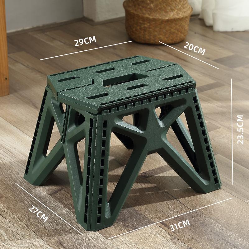 1pcs Outdoor Small Stool Portable Folding Stool High Load Bearing Durable Small Chair Fishing Stool Beach Stool Camping Stool