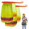 2X UV Curtain Reflective Neck Protector Sunscreen Construction Site Construction Engineering Labour Safety Helmet Sunshade Cover