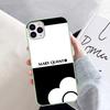 Чехол для телефона M-Mary Q-Quant для iPhone 14 11 12 13 Mini Pro Xs Max 8 7 6 6S Plus X XR, однотонный чехол конфетного цвета