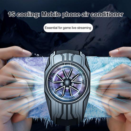 Охладитель телефона Yousheng для игр, быстрый охлаждающий вентилятор для мобильного телефона с низким уровнем шума, портативный радиатор для мобильного телефона для iPhone и для Android
