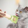 Multifunctional Cat Strip Squeeze Spoon Lickable Cat Snack Spoon Cat Strip Feeder  Food Storage