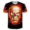 Summer Men's T-shirt 3D Print Loose Round Neck Short Sleeve Tops Men