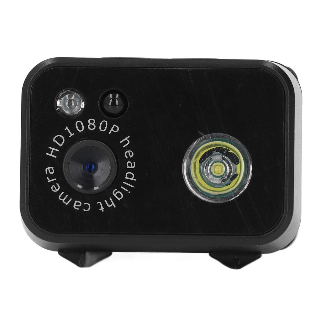 Headlamp Action Camera 1080P HD Adjustable Gesture Sensing Head Mounted Wearable Video Camcorder