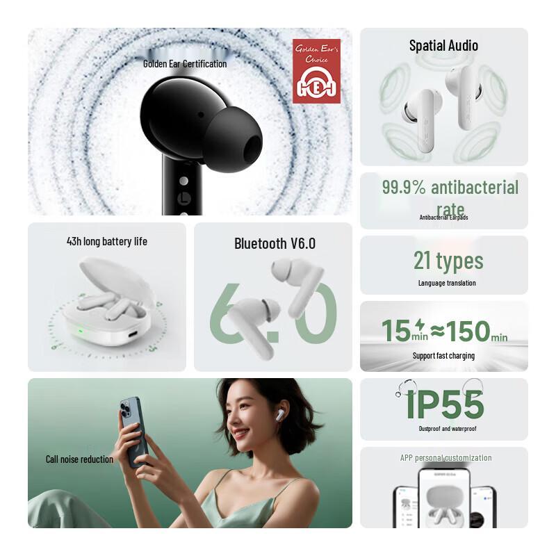 Edifier X2 Evo Полностью беспроводные Bluetooth-наушники