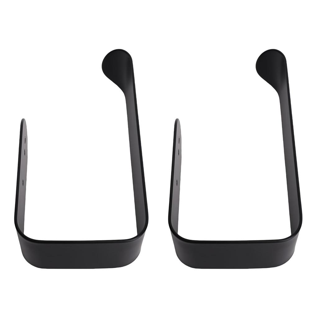 2pcs Modern Curtain Holdbacks Tiebacks Wall Mount U Shaped Curtain Hooks Toilet Paper Roll Holders Multi Purpose for