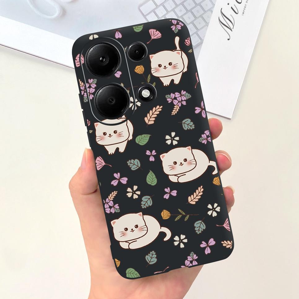 Для Xiaomi Redmi Note 13 Pro 4G 5G Чехол Redmi Note 13 Pro Plus Note13 4G Обложка Funda Coque Роскошный Силиконовый Мягкий ТПУ Маска для Телефона