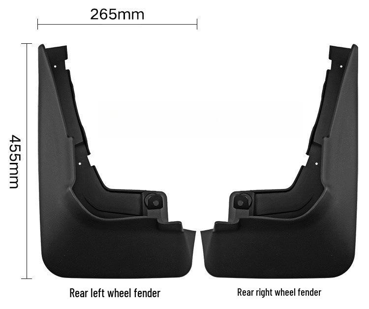 BMW X6 M Sport G06 2020-2024 Flexible Mudguard Flaps
