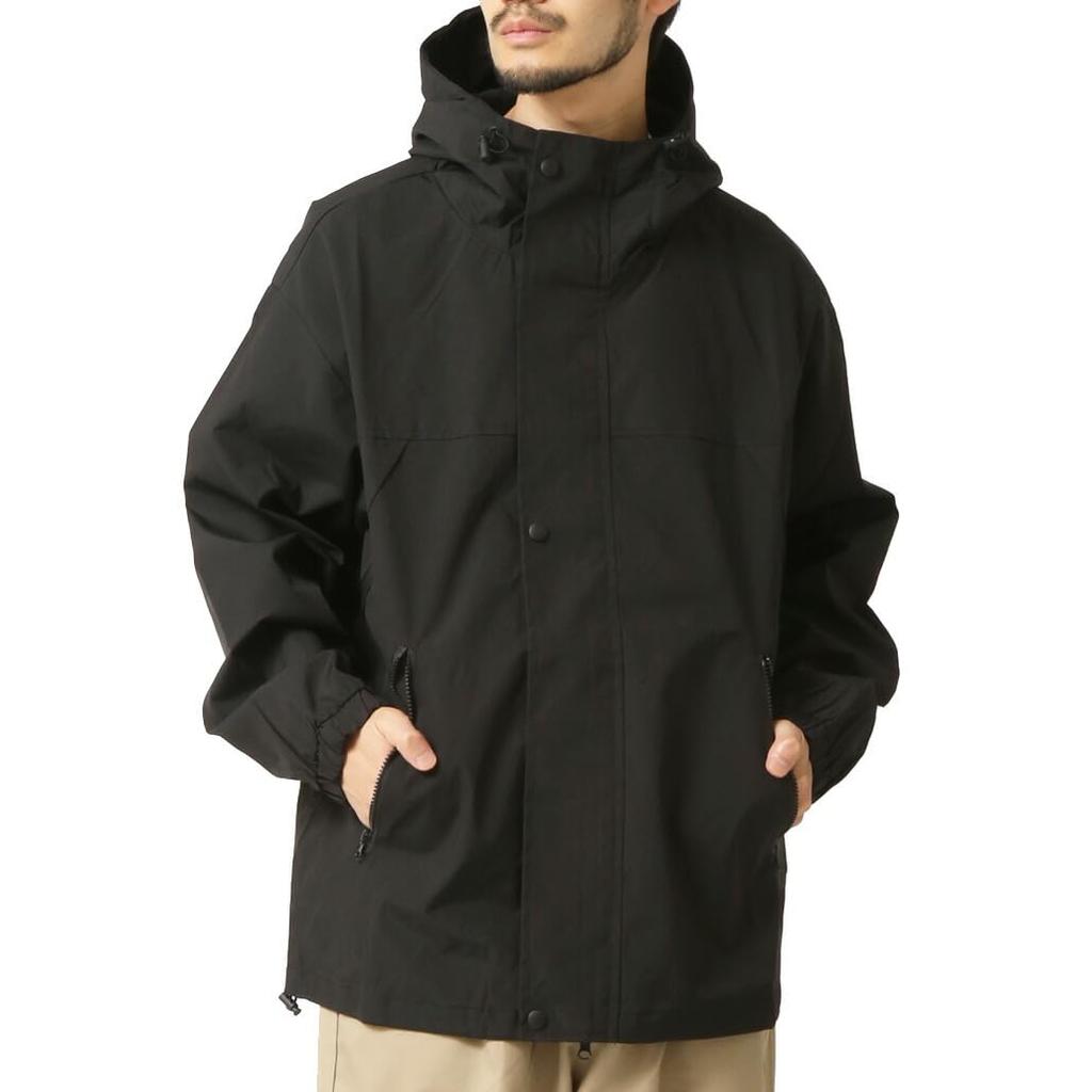 Arcade Mountain American Shell Popular for and Size Black Men's Parka, Outerwear, Coat, Blouson, Manper, Casual, Windbreaker, Sports, Outdoor, Jacket,