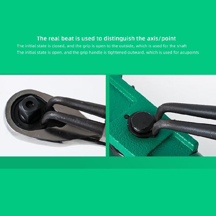 Эргономичные плоскогубцы для стопорных колец из углеродистой стали, точные, с прямыми и изогнутыми наконечниками, 4 шт.