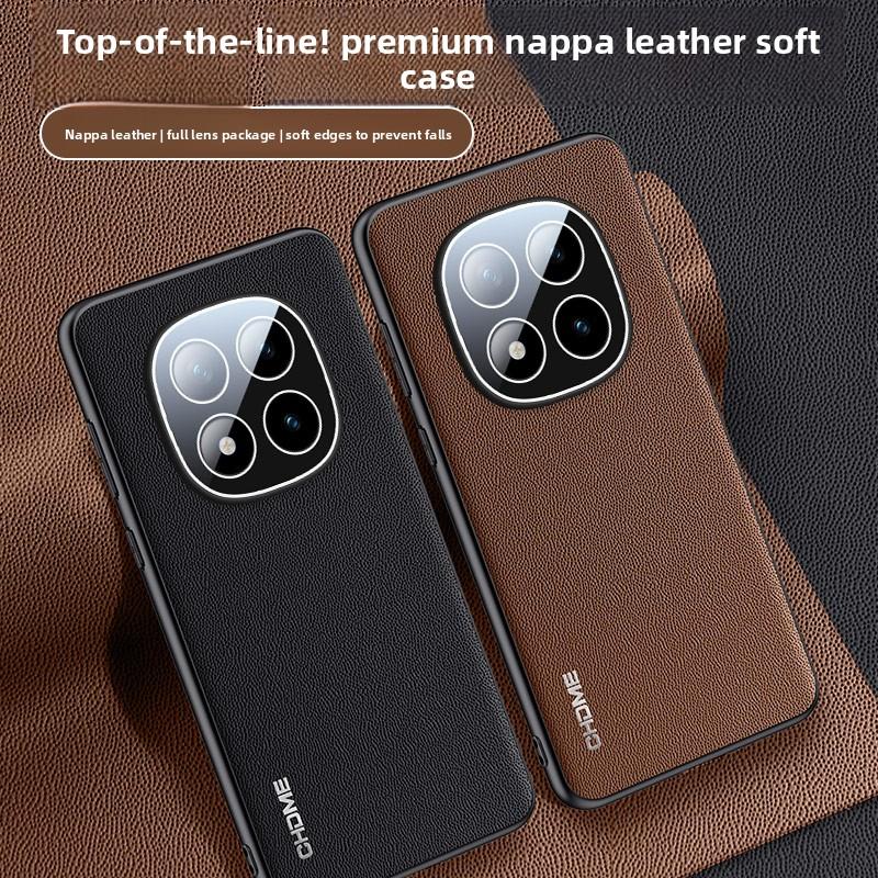 Чехол для телефона Xiaomi Redmi Note 14 13 Pro Plus 5G Coque Кожаный Силиконовый Мягкий для Redmi Note 15 Pro+ Защитная крышка для камеры