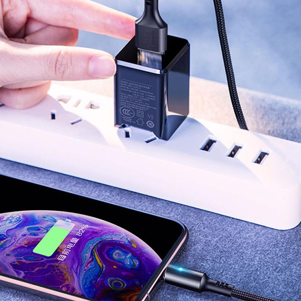 5A Type C кабель для быстрой зарядки шнур нейлоновый плетеный зарядное устройство C для Xiaomi аксессуары кабель Usb Rea T9E3