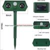Solar Ultrasonic Rodent & Animal Repeller with Infrared Alarm