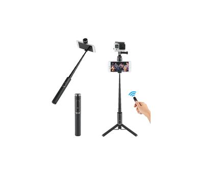 Штатив Velbon Coleman Selfie Multi Stand черный беспроводной пульт дистанционного управления в комплекте с винтом для камеры совместим с iPhone 15 Android iPhone 302618 Selfie