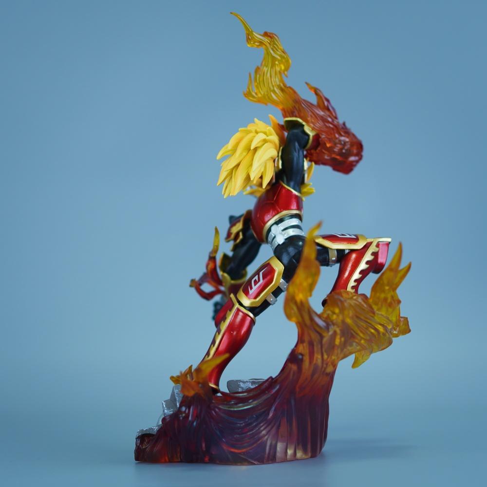 26 см/10,24 дюйма Аниме Фигурка Digimon Adventure Аггнимамон Фигурки Действия Статуэтка из Поливинилхлорида Настольное Украшение Коллекционная Миниатюрная Игрушка
