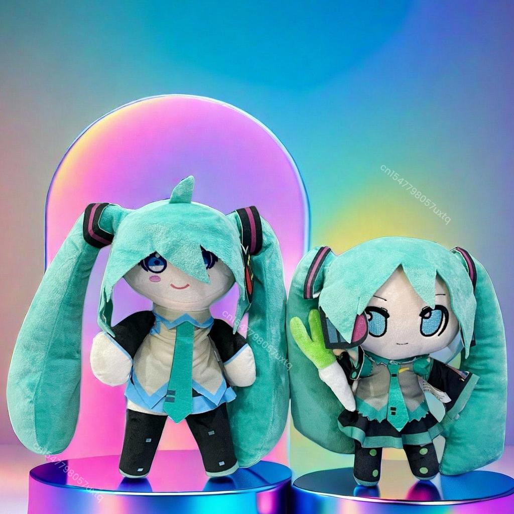 Soft Hatsune Miku Plush Toy Cute Stuffed Anime Vocaloid Character Doll Japanese Style Plushies Miku Fans Gifts Girl