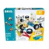 Набор BRIO Builder Pull Back Motor Set 34595 для детей от 3 лет, развивающая игра-ролевая игра "67 деталей" (Плотник, Игрушка, Игрушка, Играть)
