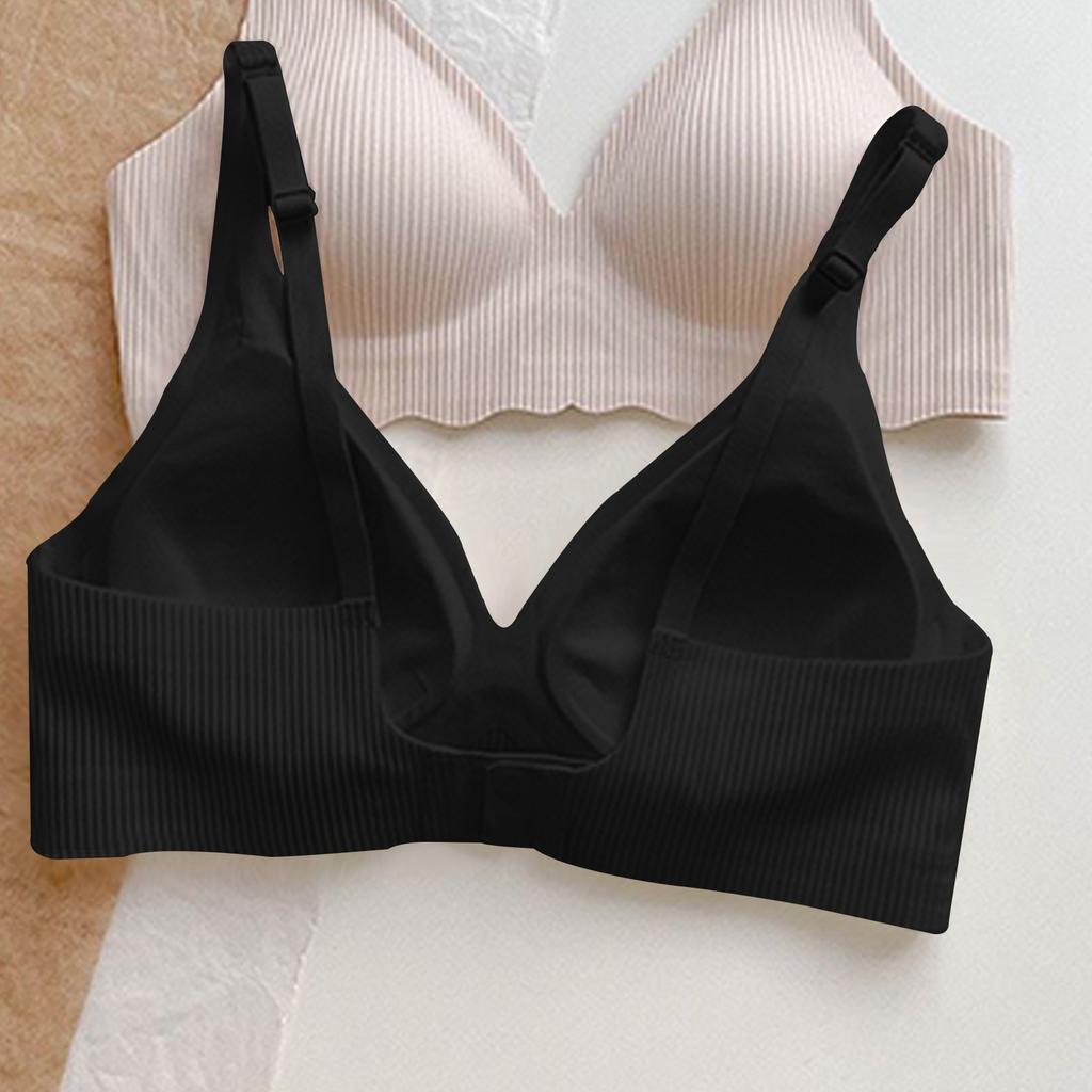 Женский тонкий дышащий бюстгальтер без косточек, с красивой спинкой