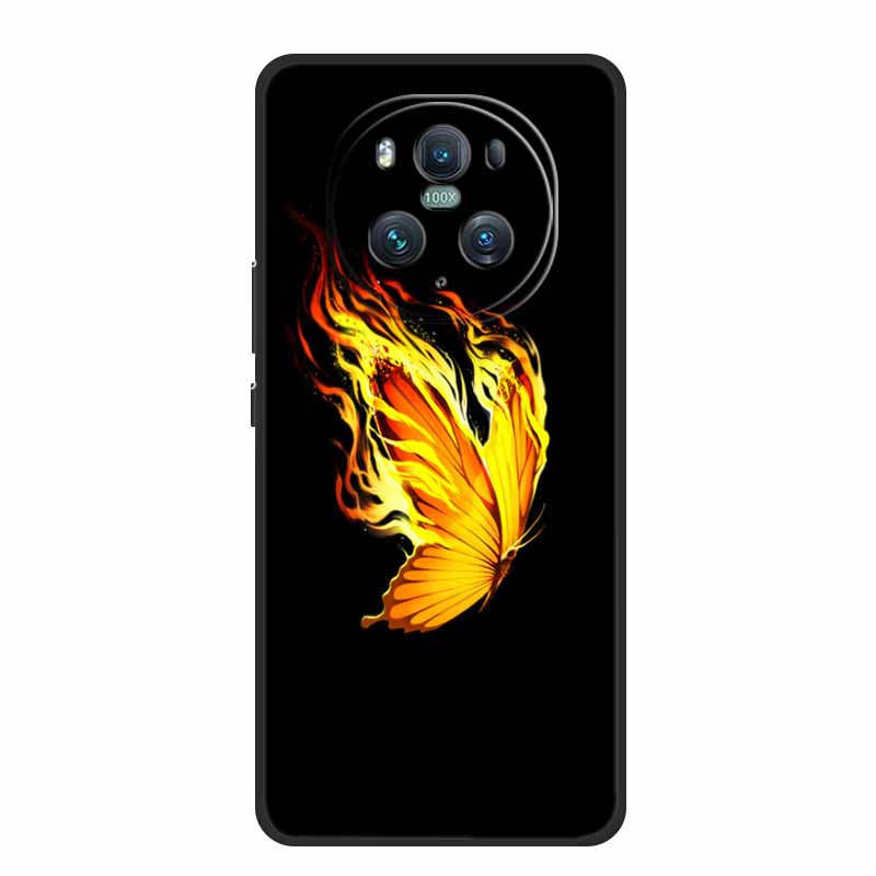 Чехол для Honor Magic6 Pro Животные ТПУ Силикон Мягкие Чехлы для Телефона Задняя Крышка для Huawei Honor Magic 6 Pro Волк Ударопрочный funda