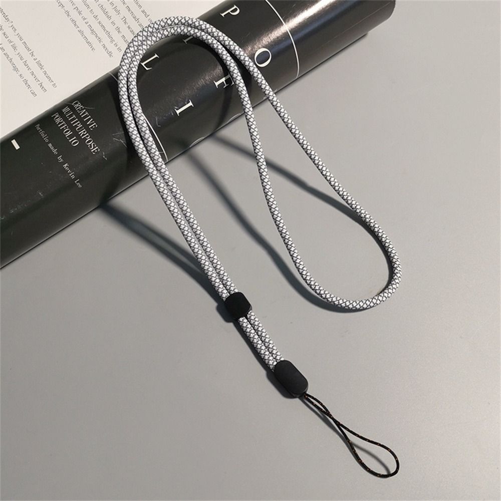 Fluorescent Cell Phone Strap Adjustable Mobile Phone Chain Long Phone Lanyard  Key Strap