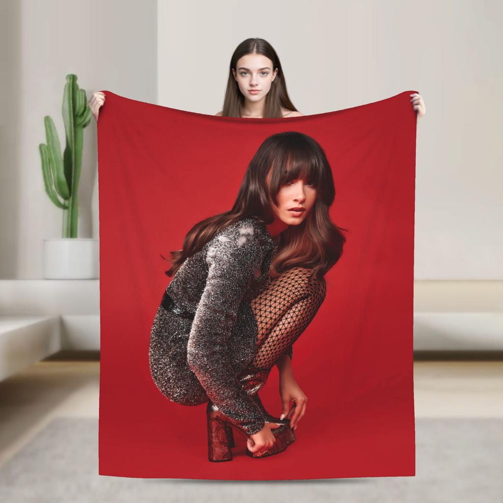 Singer Aitanaed Album Ocana Blanket Travel Office Flannel Bedding Throws For Home Decor Warm Soft ized Quality Bedspread