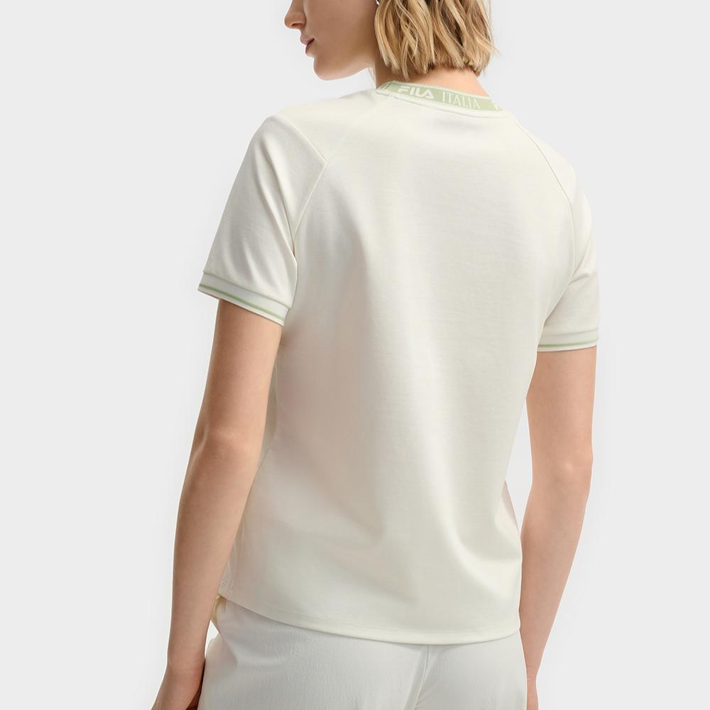 Новая женская футболка FILA Regular Cloud White F11W523108F-WT