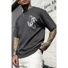 Kron Simple Graphic T-Shirt Men Women Oversized Streetwear Y2k Retro Hip Hop Harajuku Short Sleeve Casual Loose Female Male Clothing