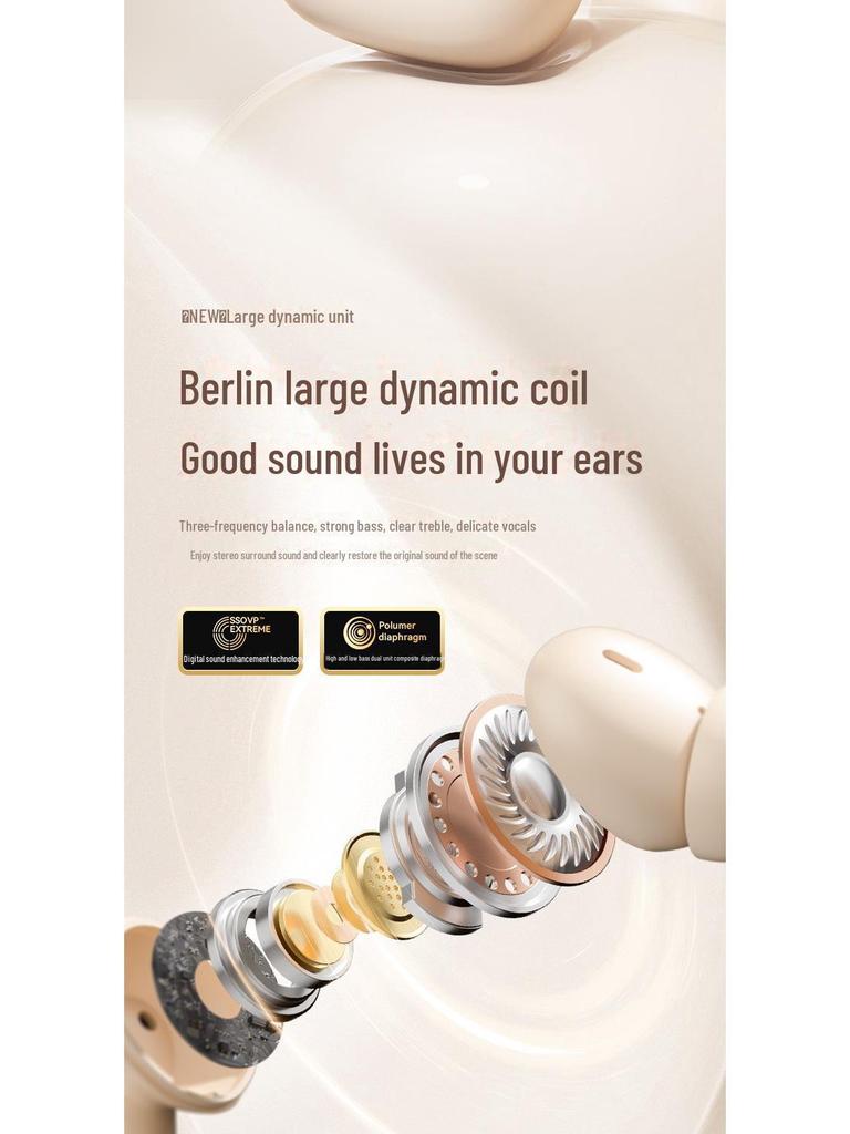 Беспроводная Bluetooth-гарнитура 895B S510 — светодиодный дисплей, высокое качество звука, шумоподавление, длительное время работы от аккумулятора, подходит для занятий спортом.