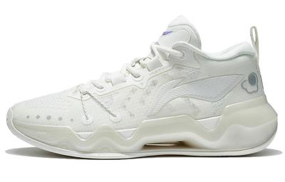 Liren 2 Low Готовы к игре Устойчивые к истиранию Дышащие Низкие Баскетбольные кроссовки Мужские Туманно-белый ABAS039-5