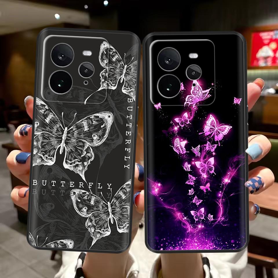 Чехол для Realme GT 7 Pro Милый Мультяшный Расписной Мягкий Силиконовый Защитный Чехол для Realme GT7 GT 7 Pro Задняя Крышка Ударопрочный Корпус